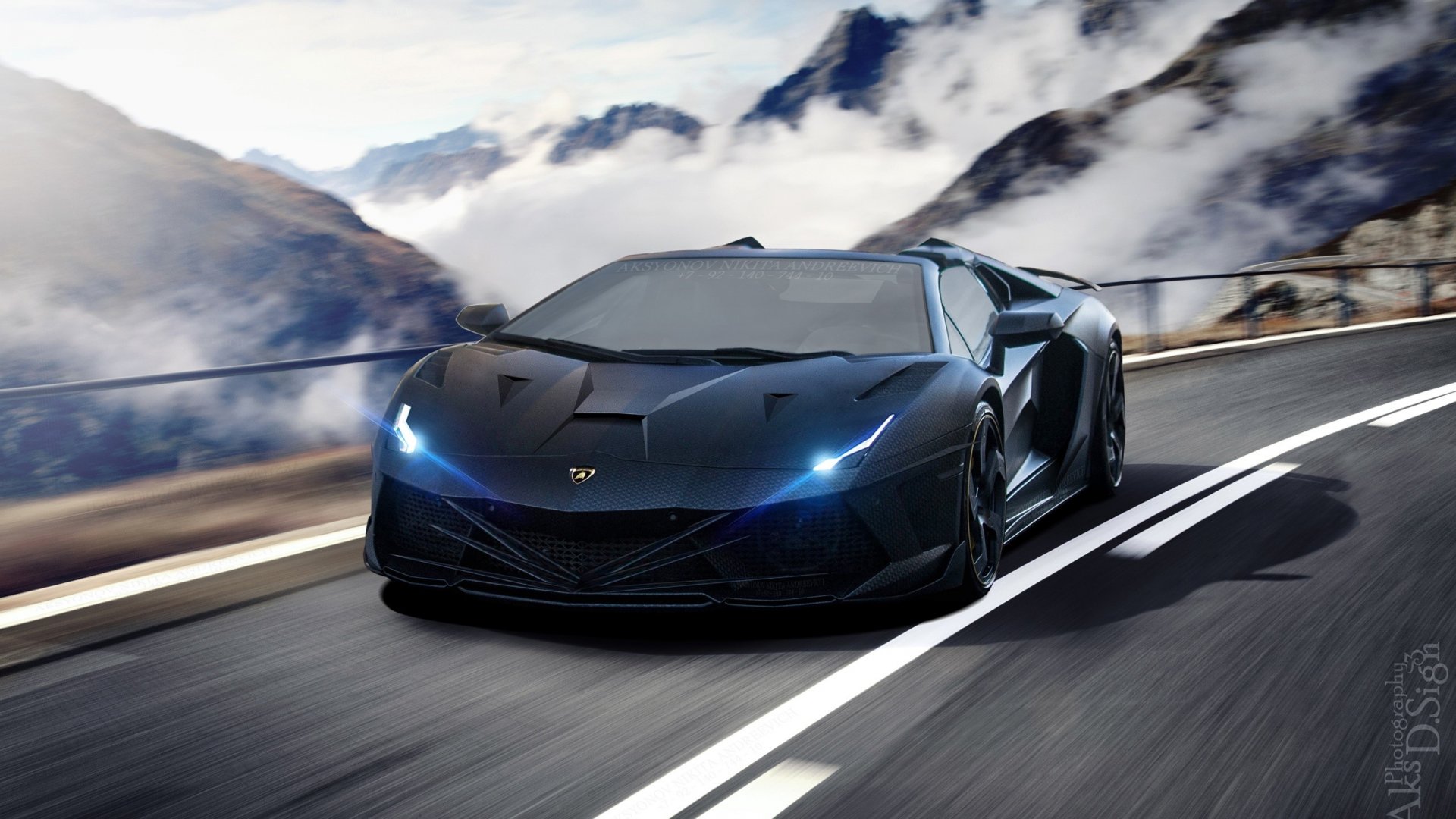 Insane Lamborghini Aventador Fondo de pantalla 2k Quad HD ID:2022