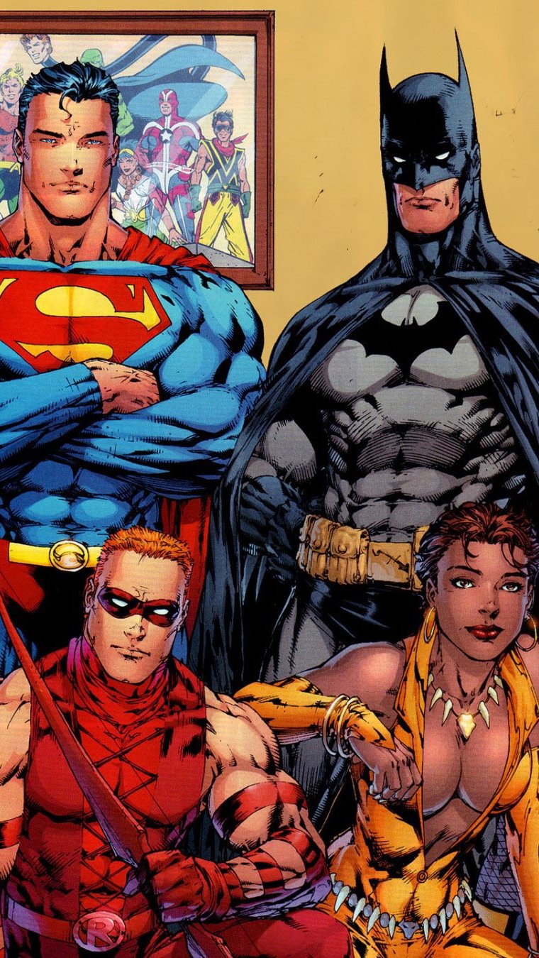 Superheroes de DC Comics Fondo de pantalla ID:2248