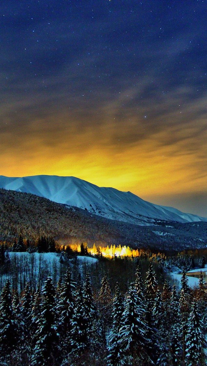 Noches de invierno en Alaska Fondo de pantalla Full HD ID:309