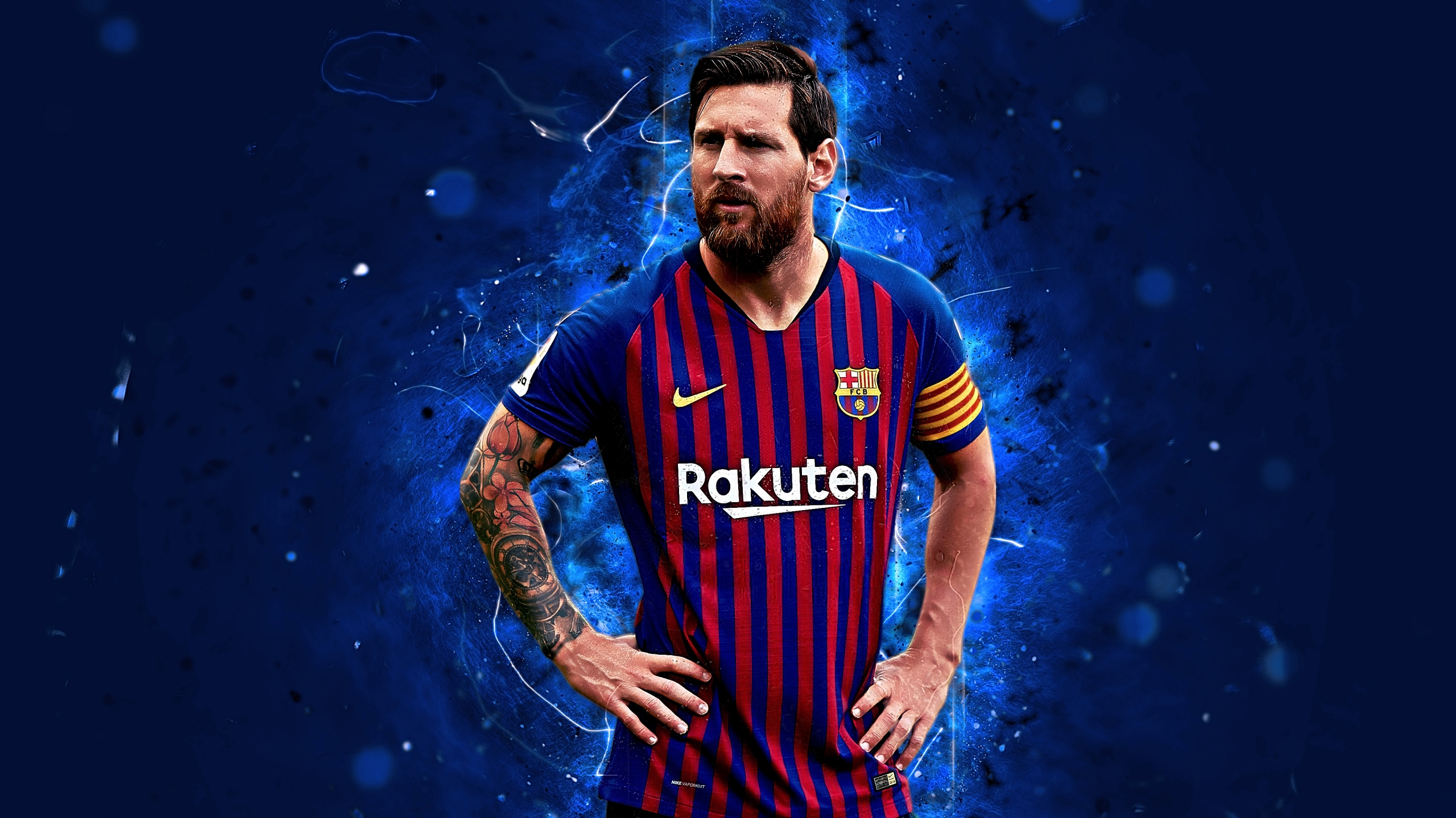 Lionel Messi Barcelona Fondo de pantalla 4k Ultra HD ID:3261