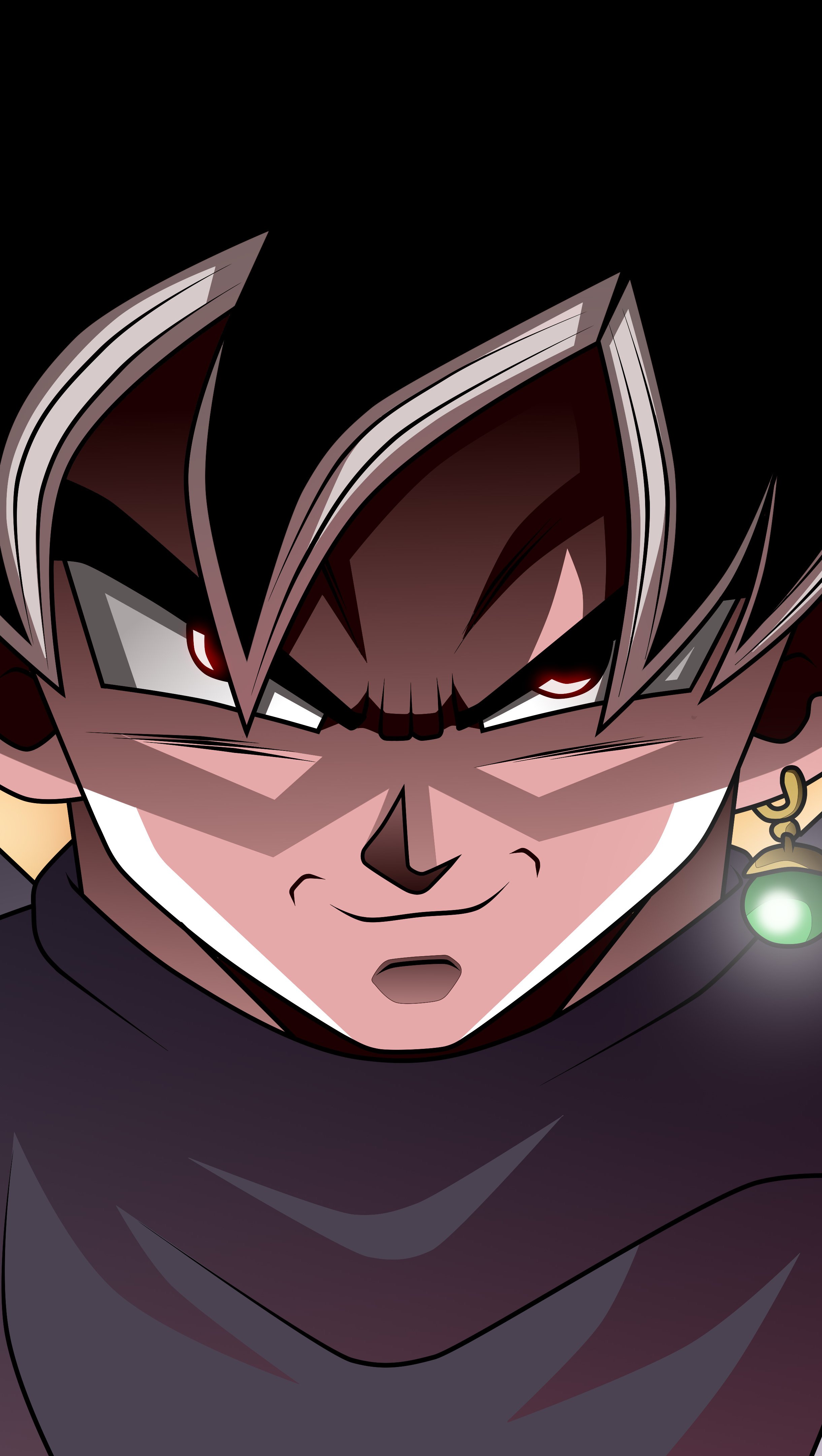 Black Goku Dragon Ball Super Anime Fondo de pantalla 8k Ultra HD ID:3440