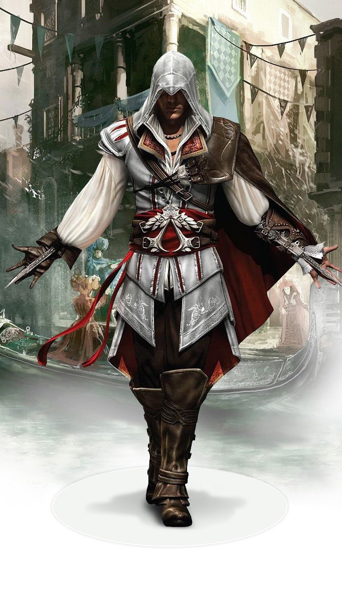 Ezio de Assassins Creed 2 Fondo de pantalla Full HD ID:404