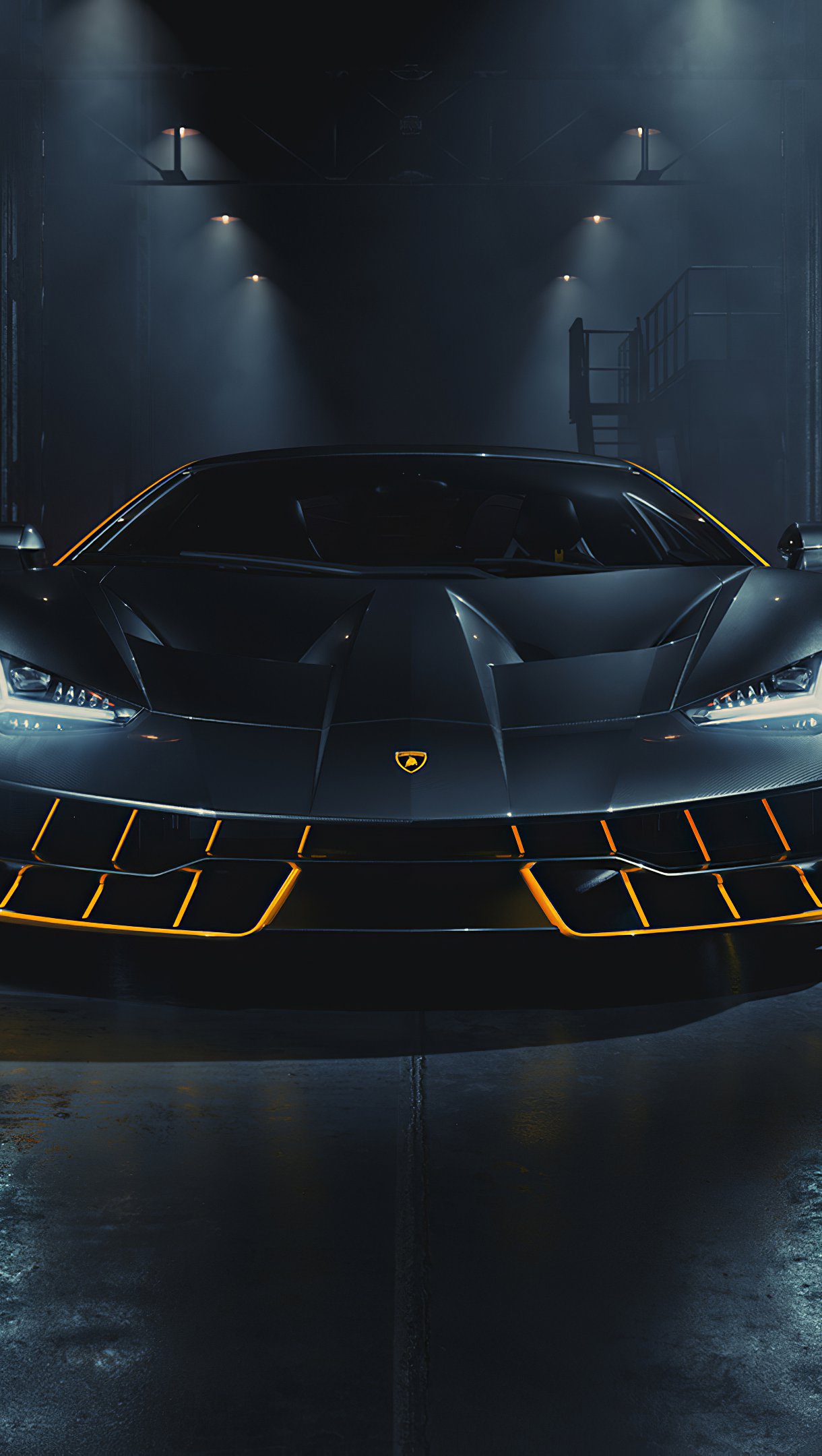 Lamborghini Centenario negro Fondo de pantalla 4k Ultra HD ID:4862