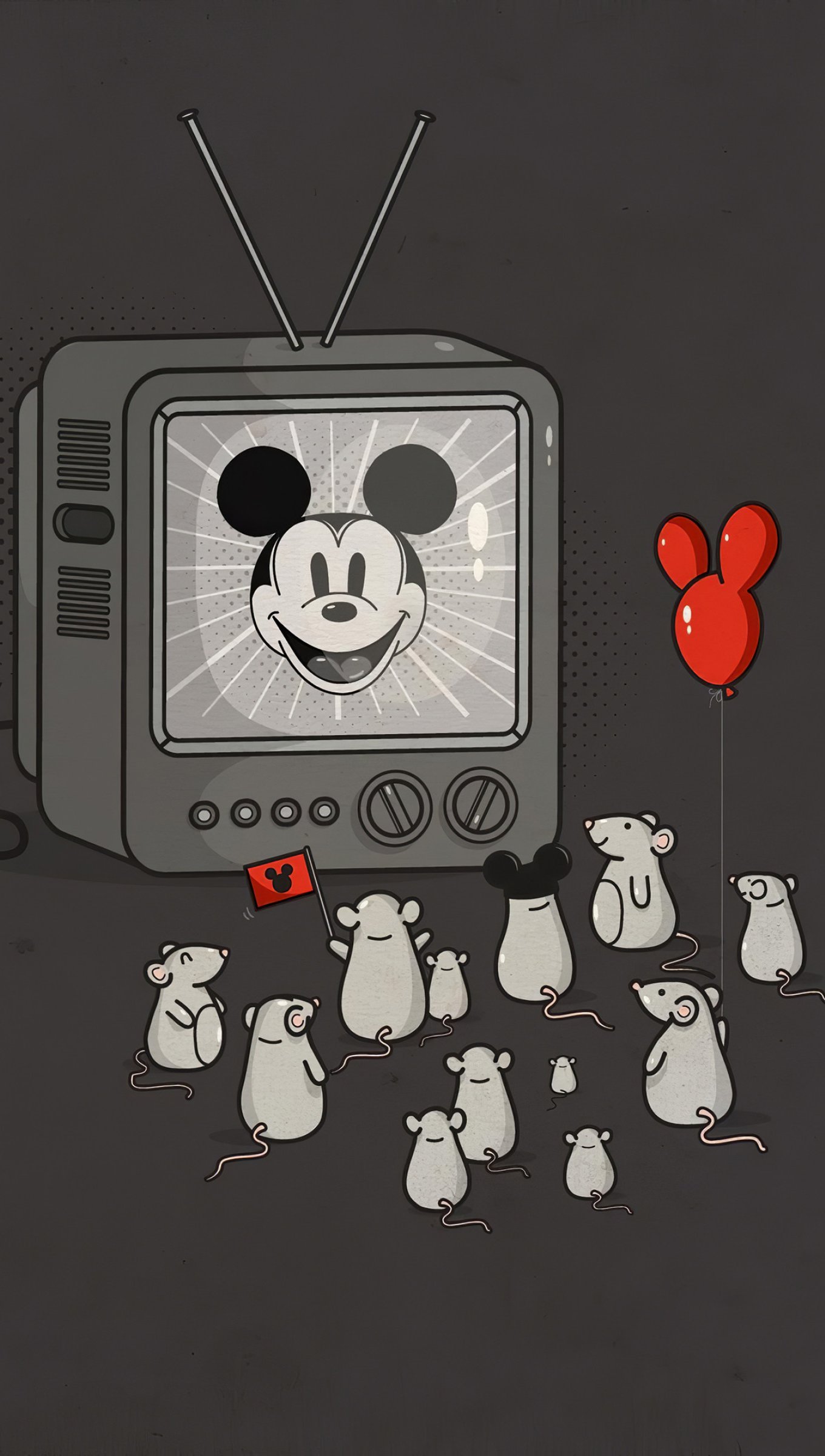 Mickey Mouse en televisión Fondo de pantalla 4k Ultra HD ID:4873
