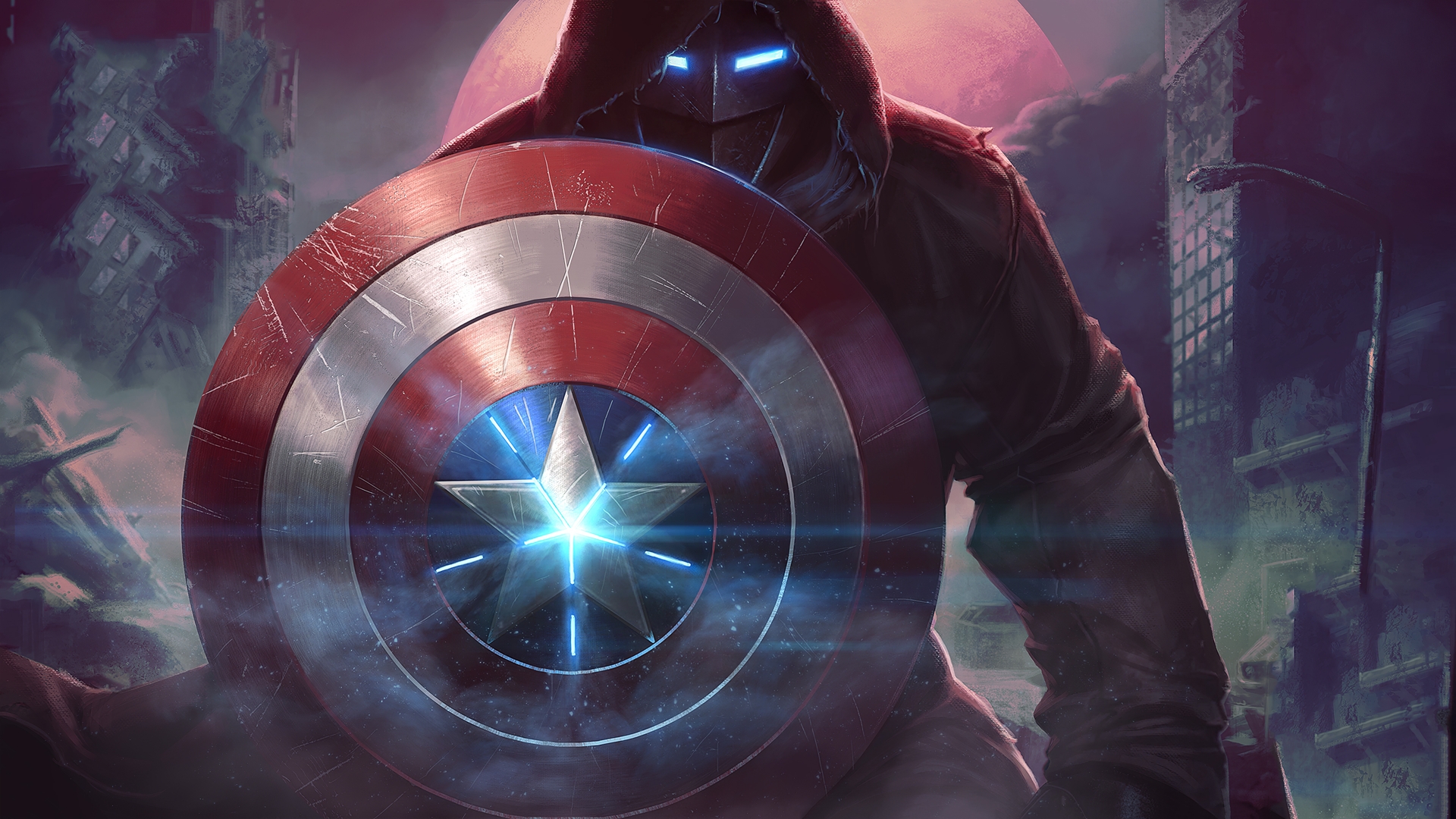 Capitán America en Contest of Champions Fondo de pantalla 4k Ultra HD  ID:5337