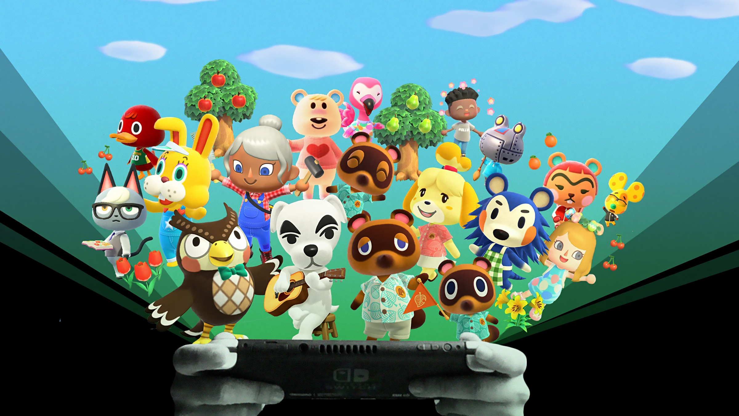 Animal Crossing New Horizons Nintendo Switch Fondo de pantalla ID:6458