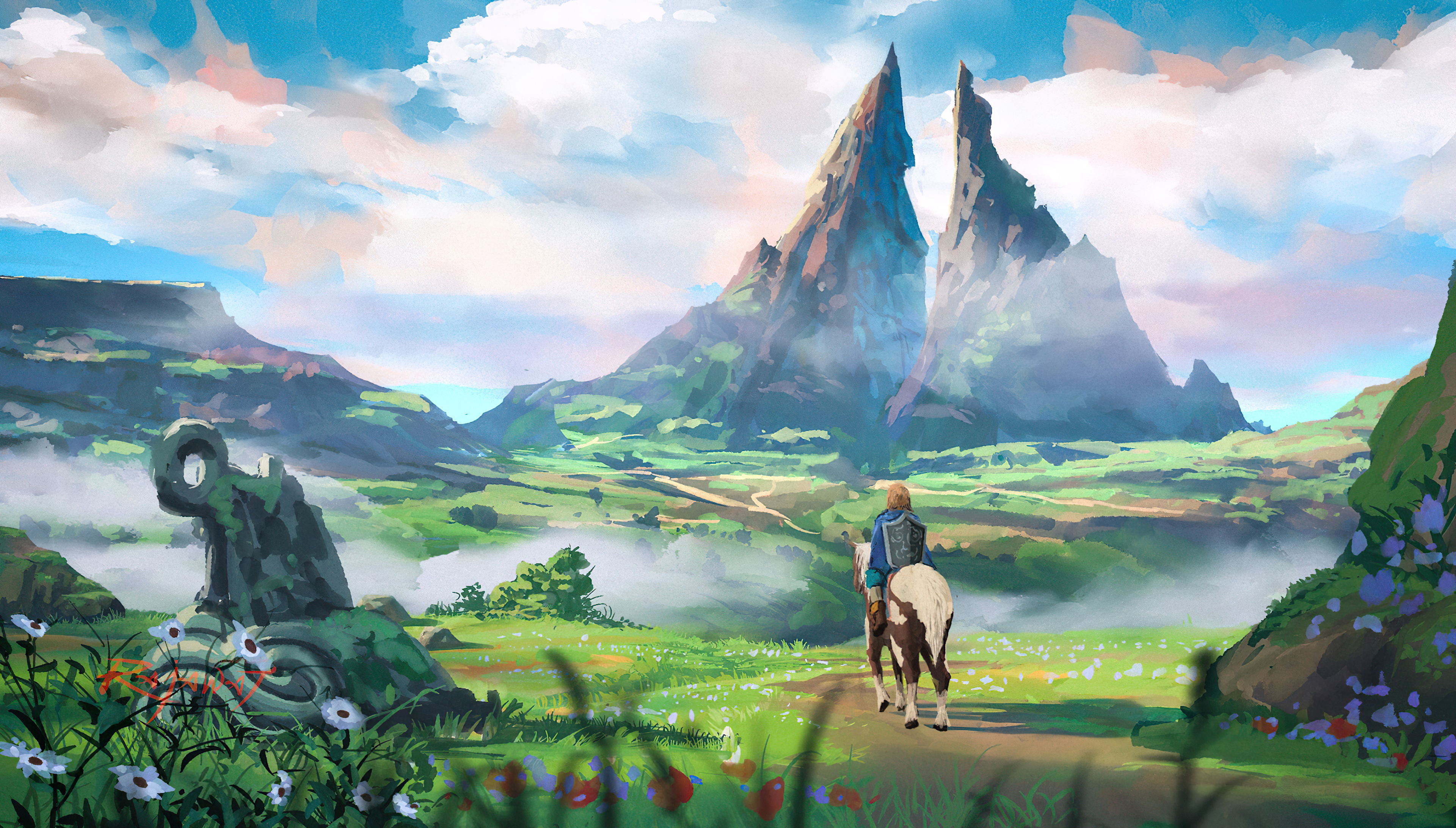 Naturaleza en The Legend of Zelda Fondo de pantalla 4k Ultra HD ID:7238