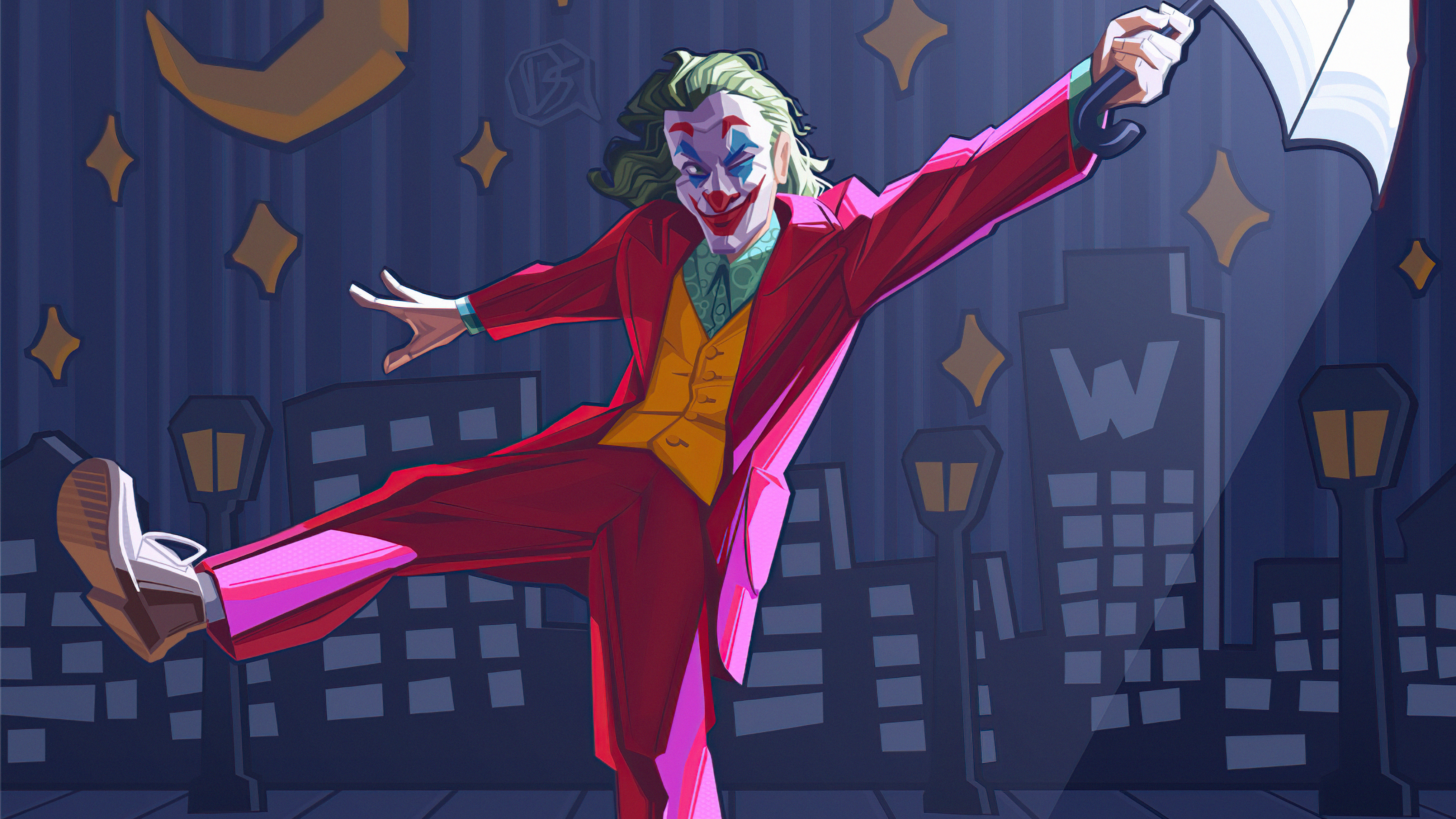 Joker Movie Illustration Wallpaper ID:10468