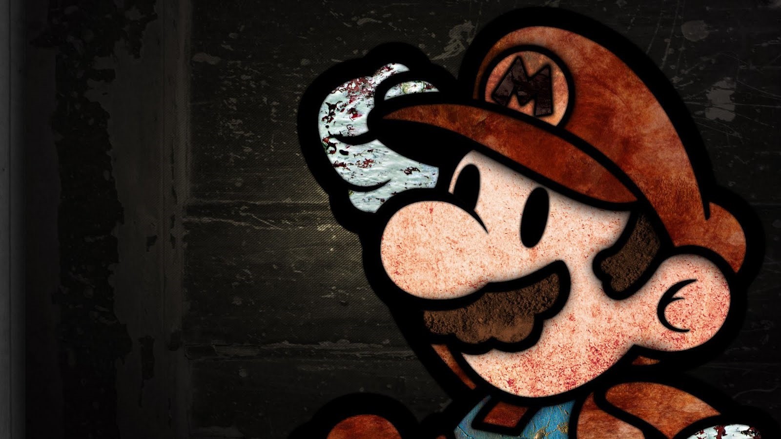 Mario Bros in textures Wallpaper ID:13