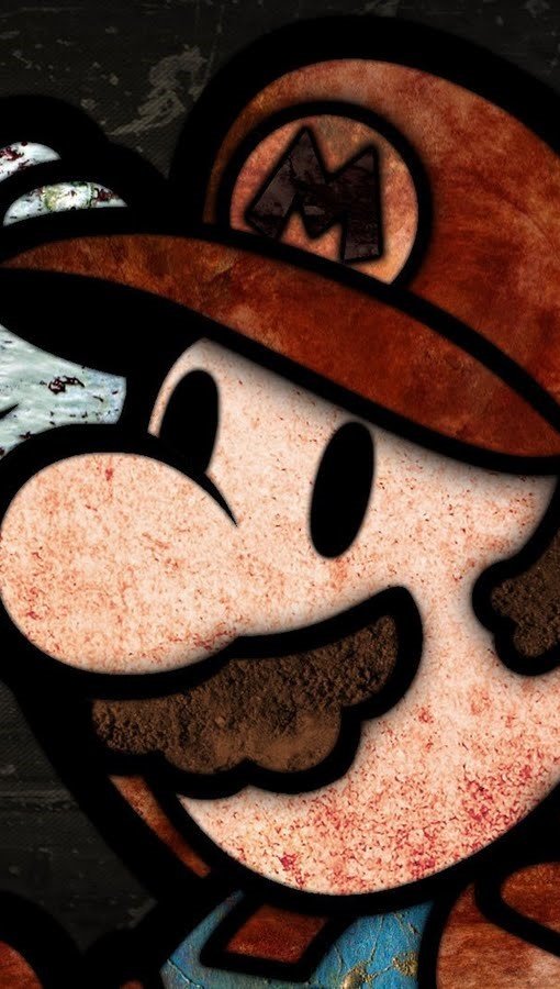 Mario Bros in textures Wallpaper ID:13