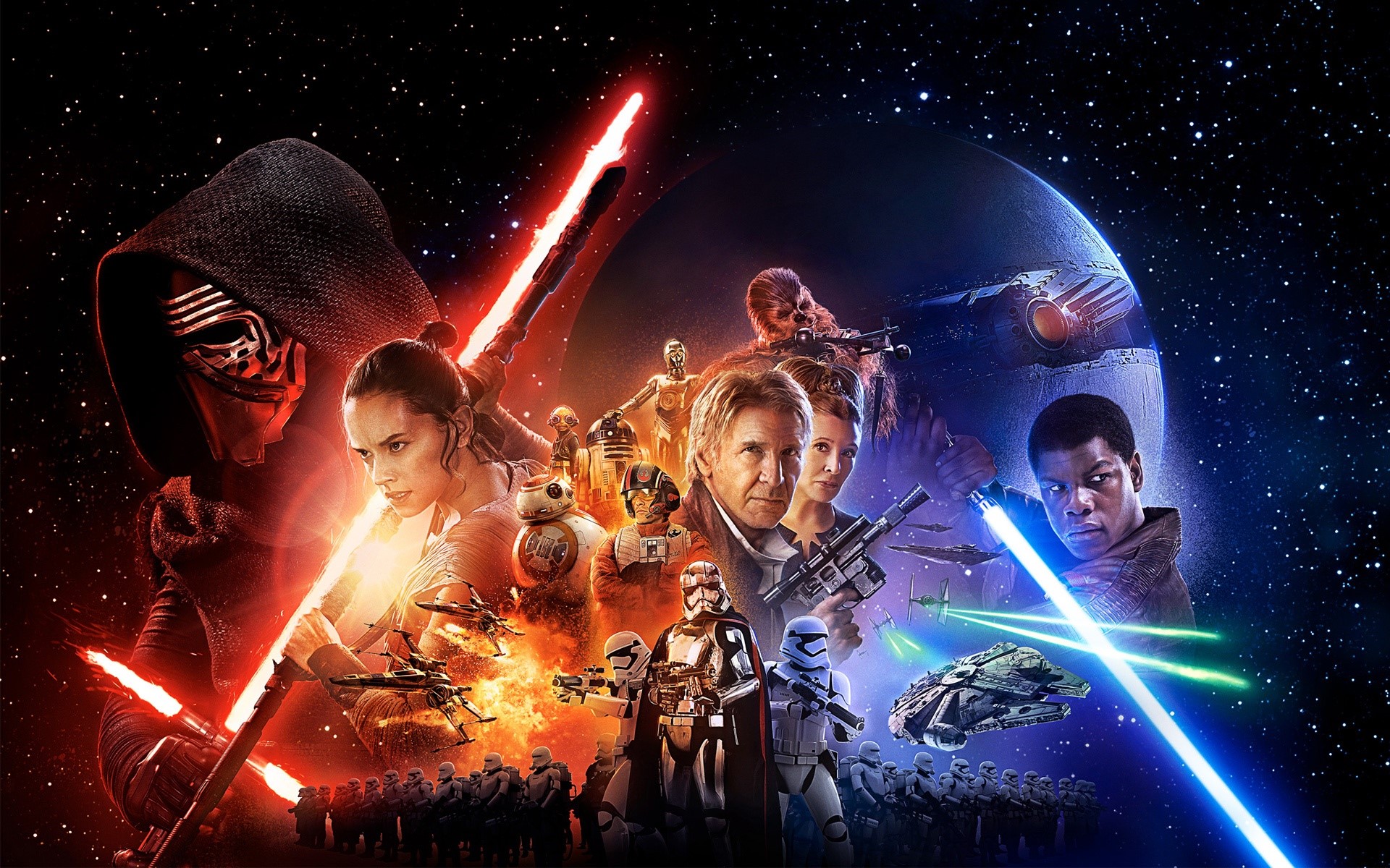 All Star Wars characters Wallpaper Full HD ID:2307