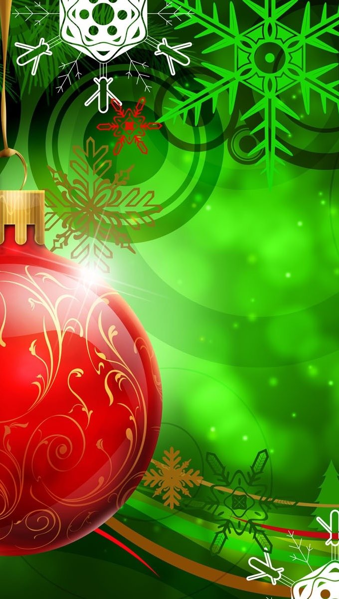 A colorful Christmas Wallpaper Full HD ID:242