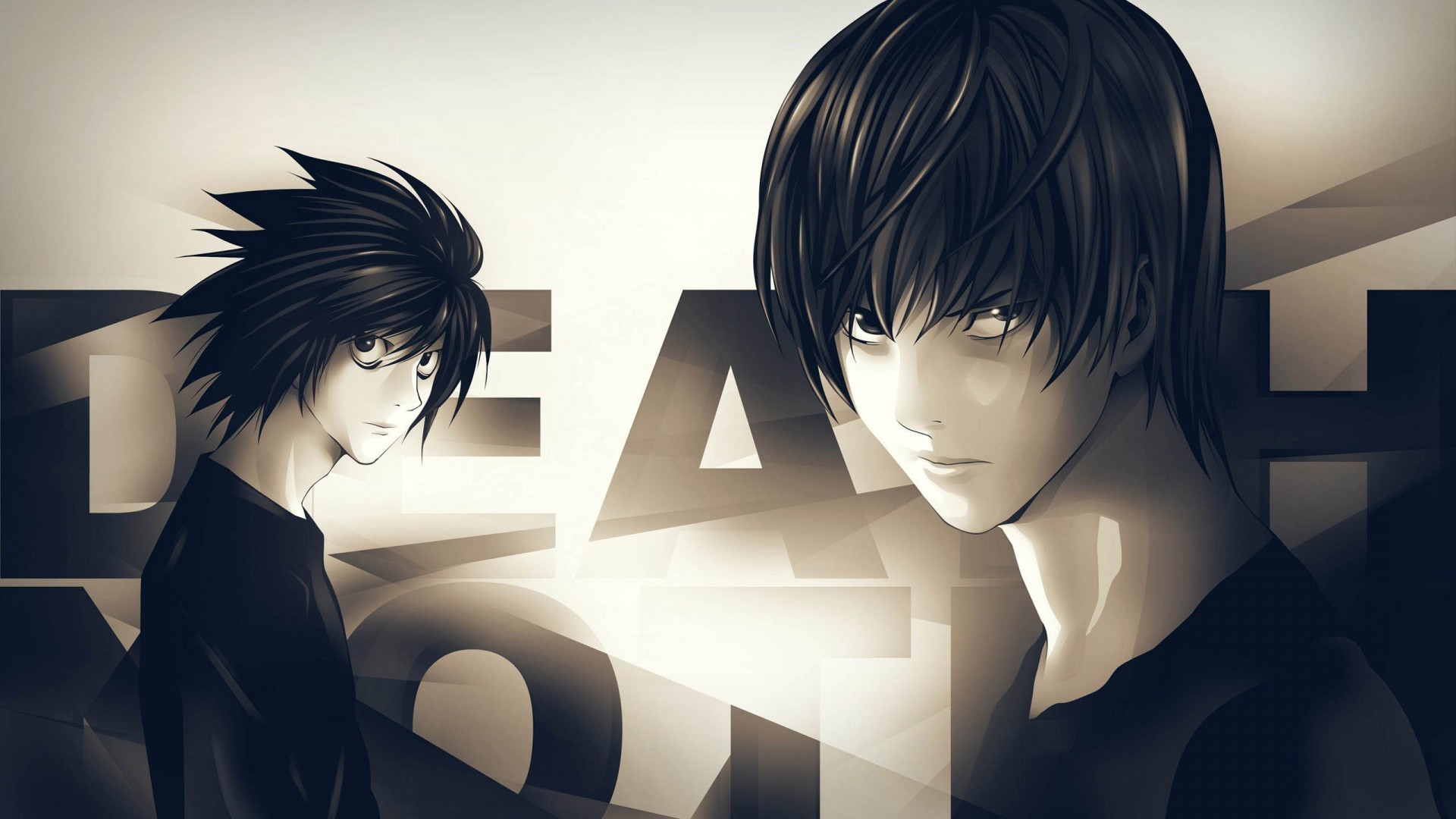 Featured image of post Light Vs L Wallpaper Looking for the best l death note wallpaper hd
