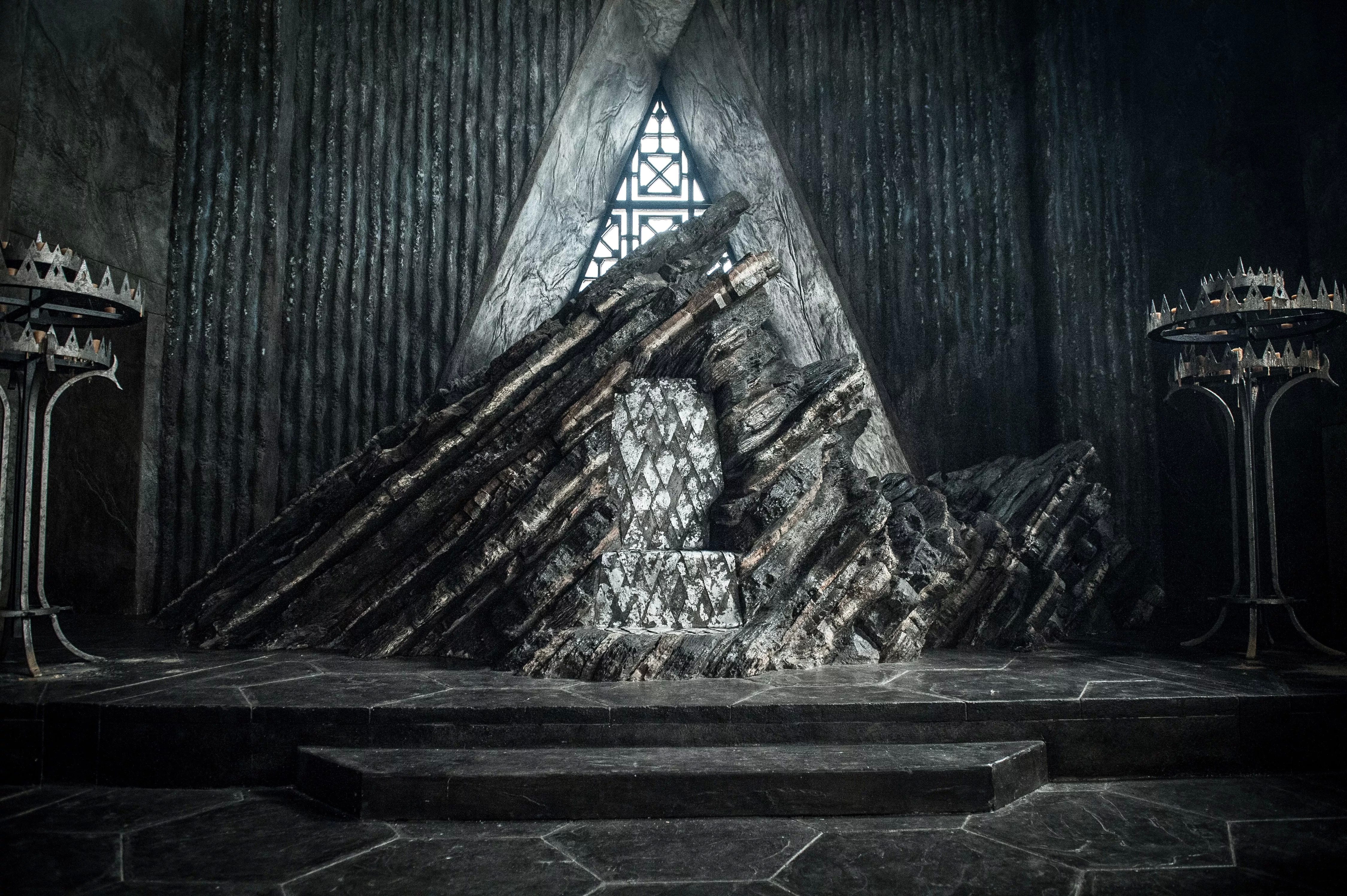 Dragonstone Throne Room Game Of Thrones Wallpaper ID:3000