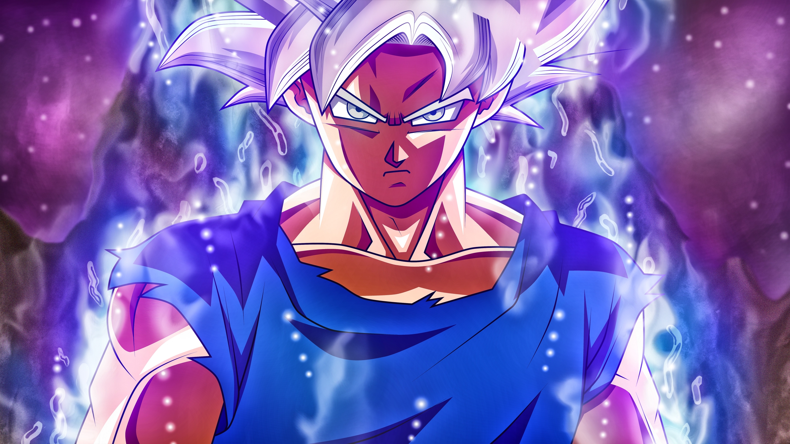 Goku Super Saiyan Silver Mastered Ultra Instinct Dragon Ball Super Anime  Wallpaper ID:3052
