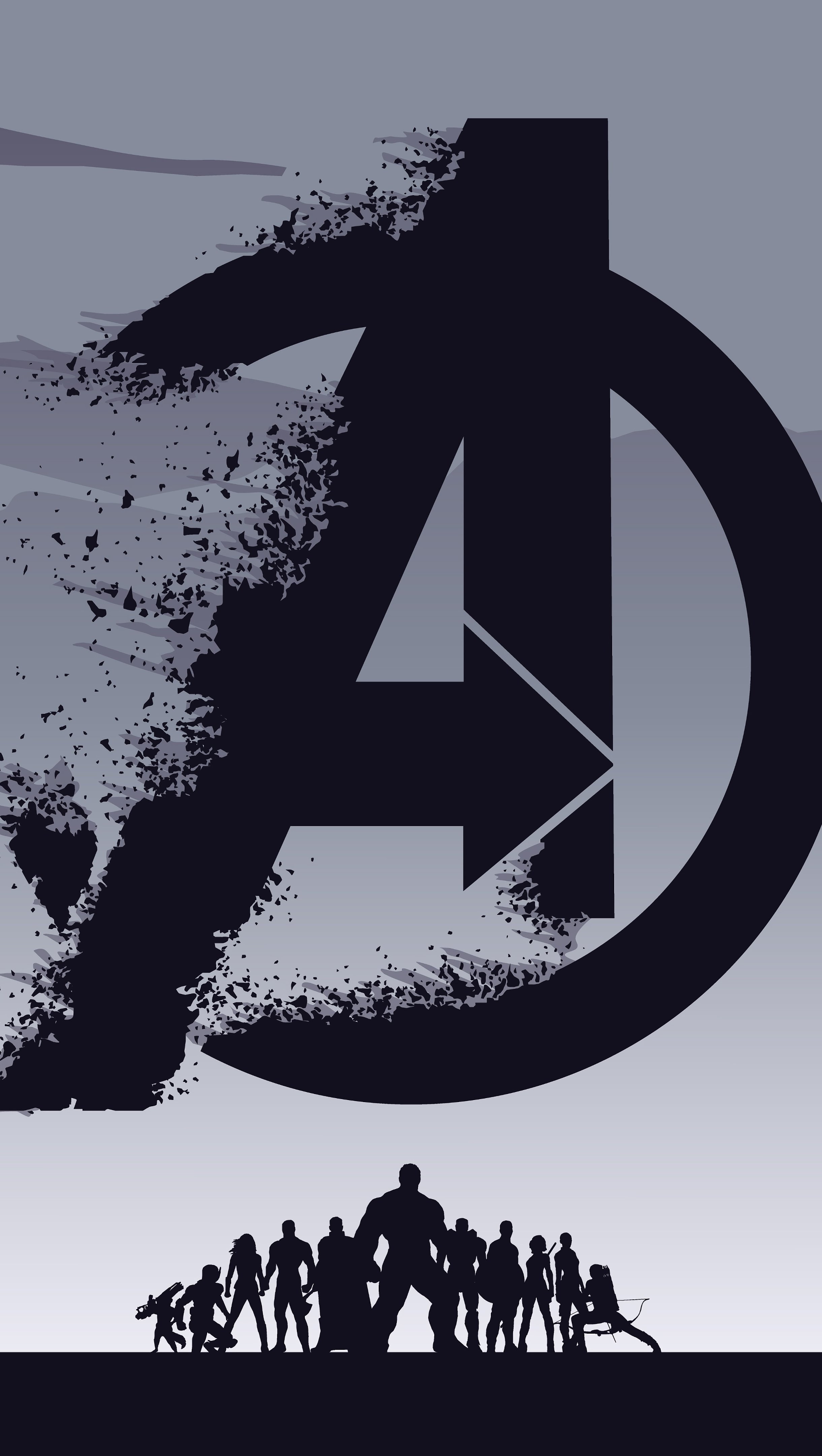 Logo Avengers Endgame Wallpaper 8k Ultra HD ID:3081