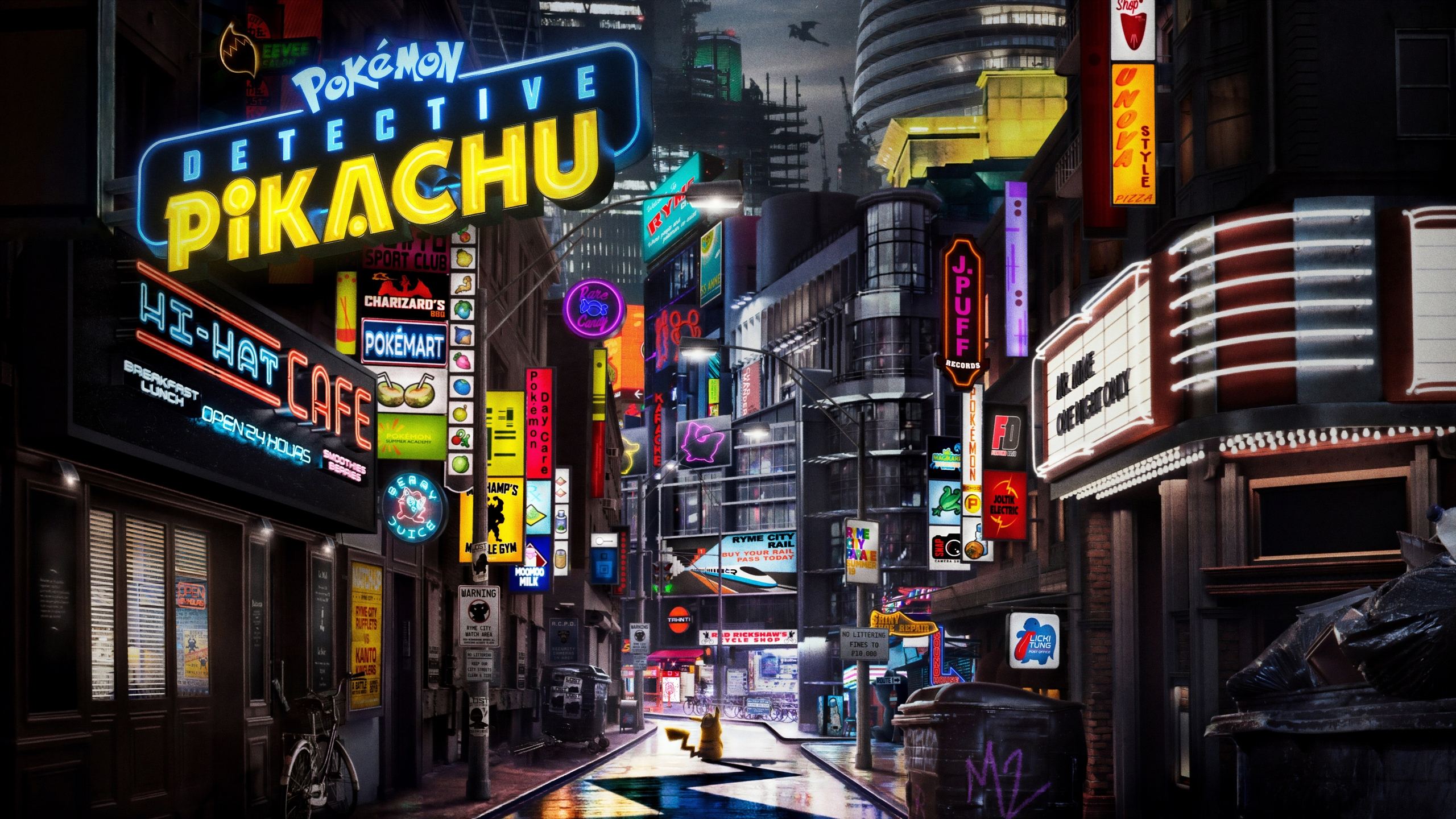 Image result for detective pikachu wallpaper