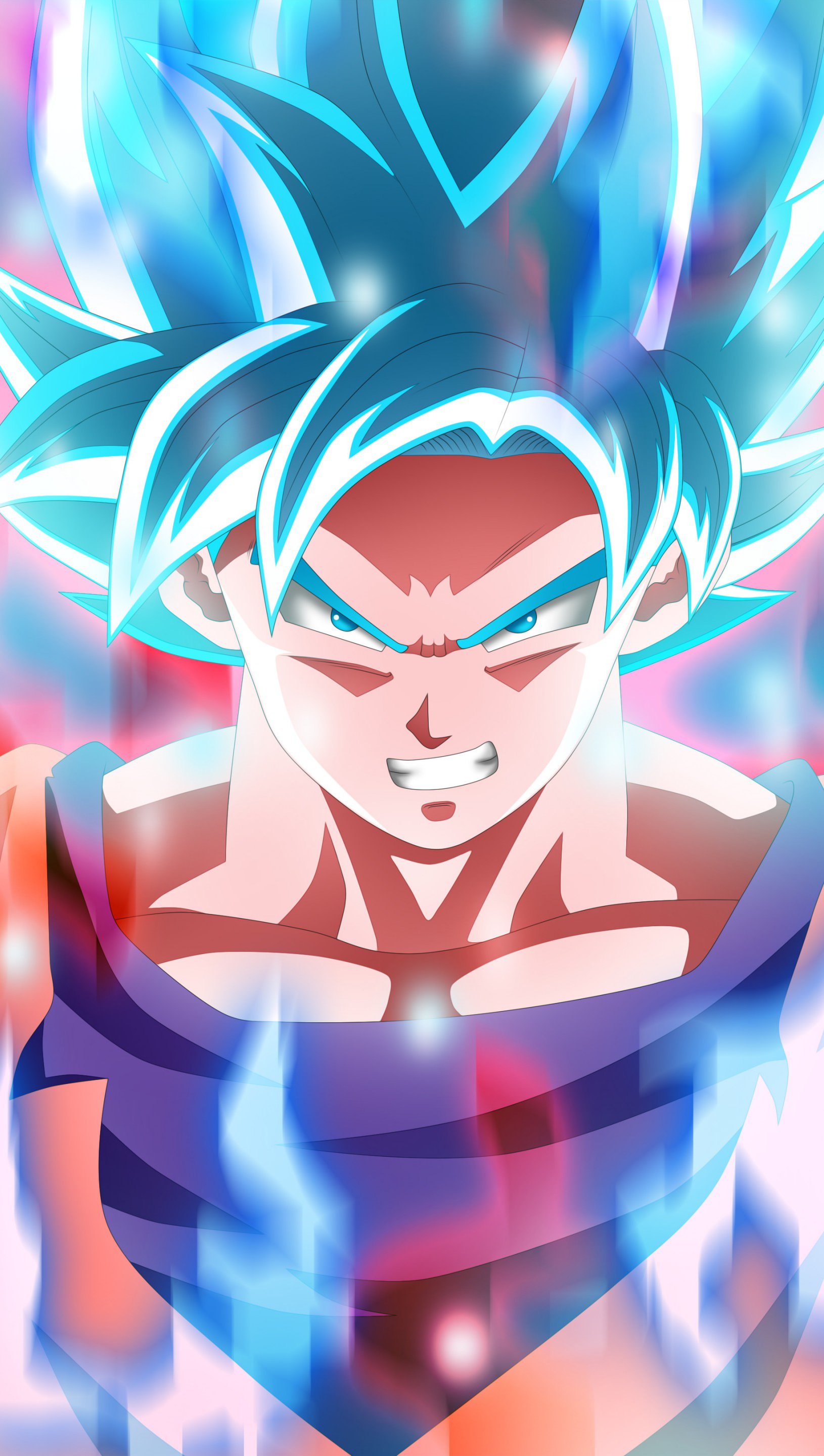 Goku Super Saiyan Blue from Dragon Ball Super Anime Wallpaper 5k Ultra HD  ID:3736