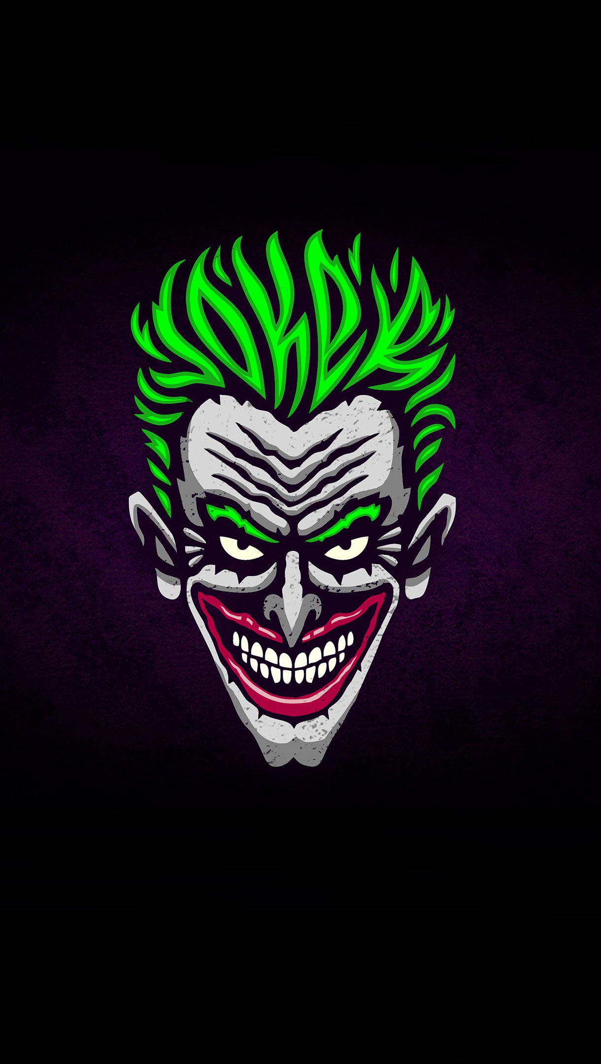 Joker Illustration Minimalist Wallpaper 4k Ultra HD ID:3811