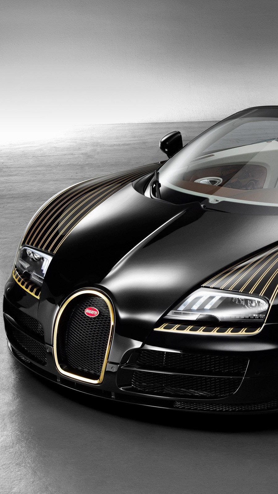 Bugatti Veyron Grand Sport Vitesse Black Bess Wallpaper 2k Quad HD ID:399