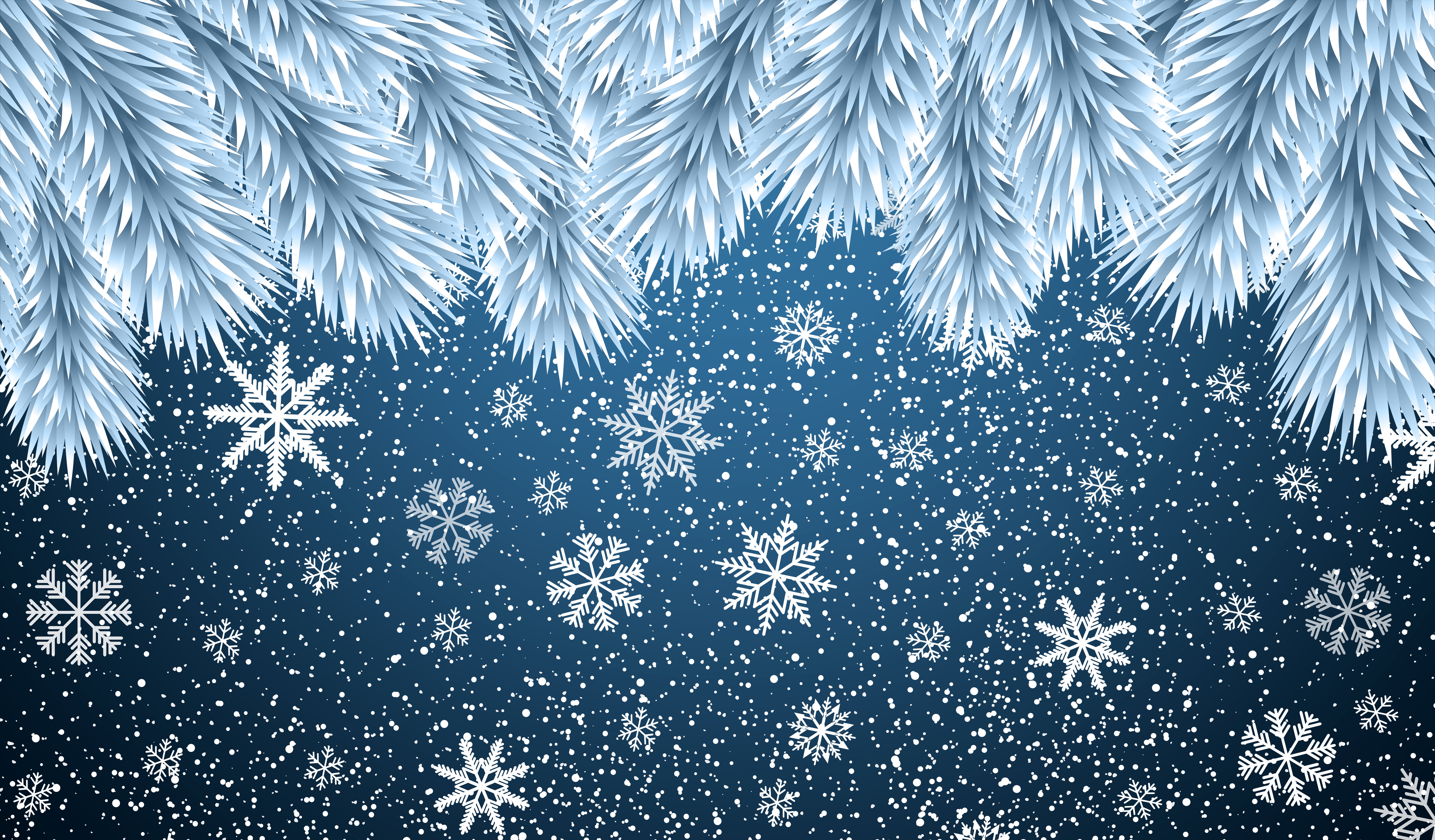 Christmas Snowflakes Wallpaper ID:4165