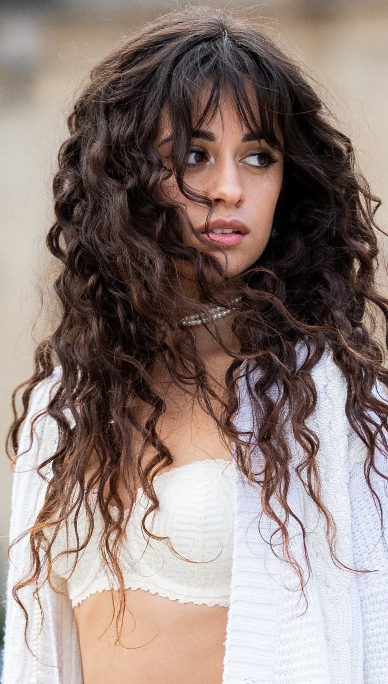 Camila Cabello curly hair Wallpaper 4k Ultra HD ID:4176
