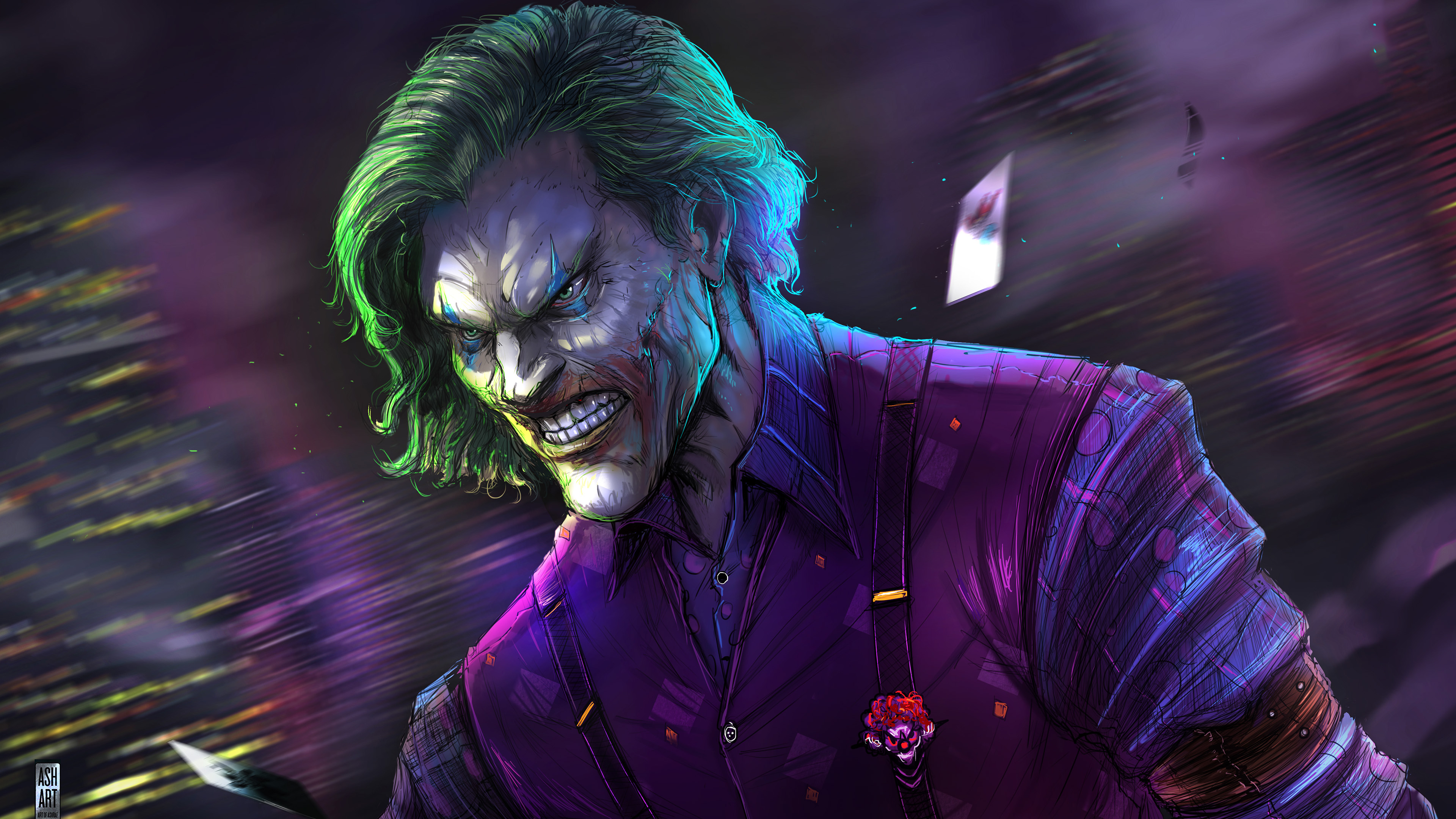 Joker Fanart Wallpaper 4k Ultra HD ID:4461