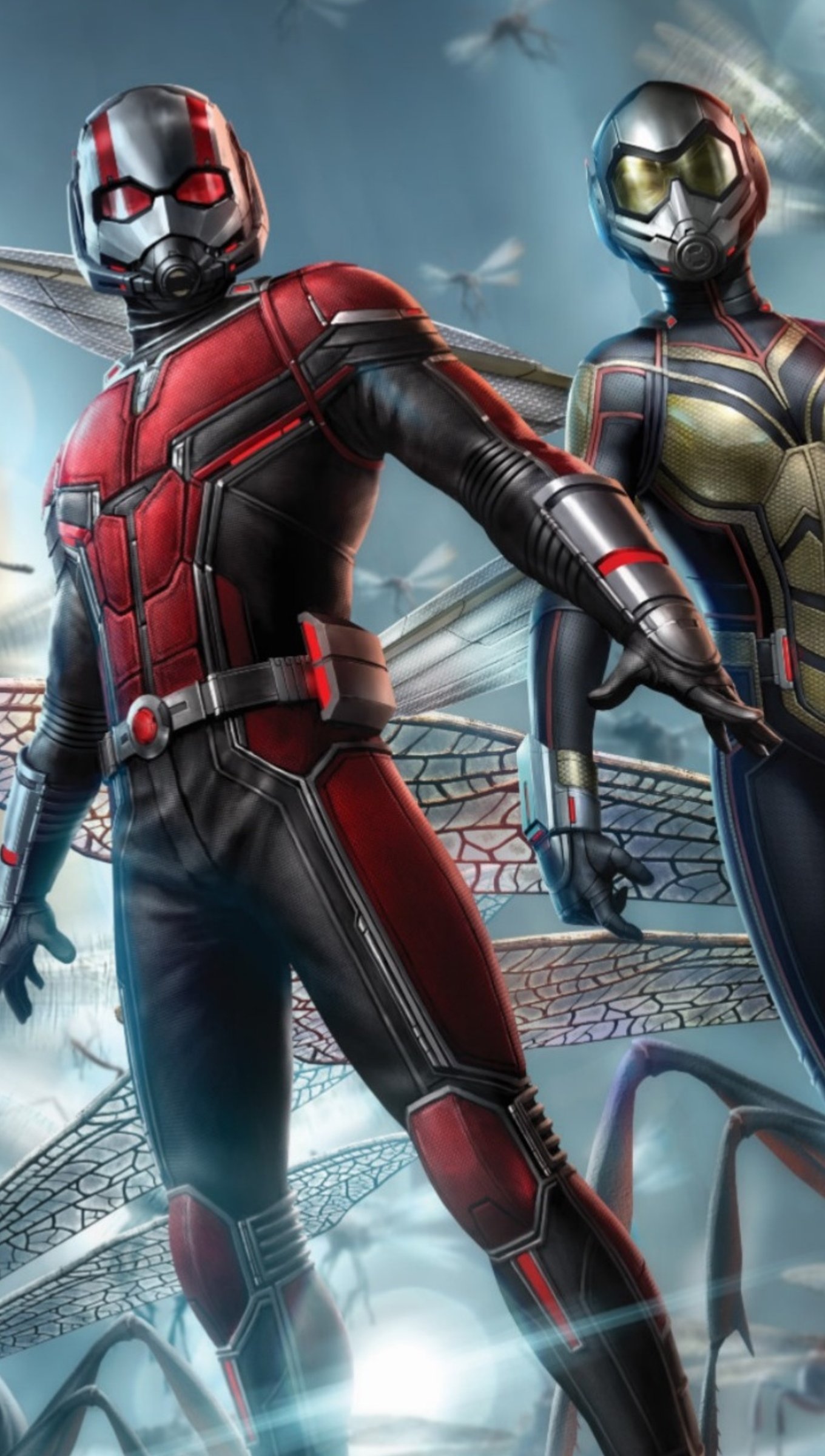 The wasp and Ant Man Wallpaper 4k Ultra HD ID:4537