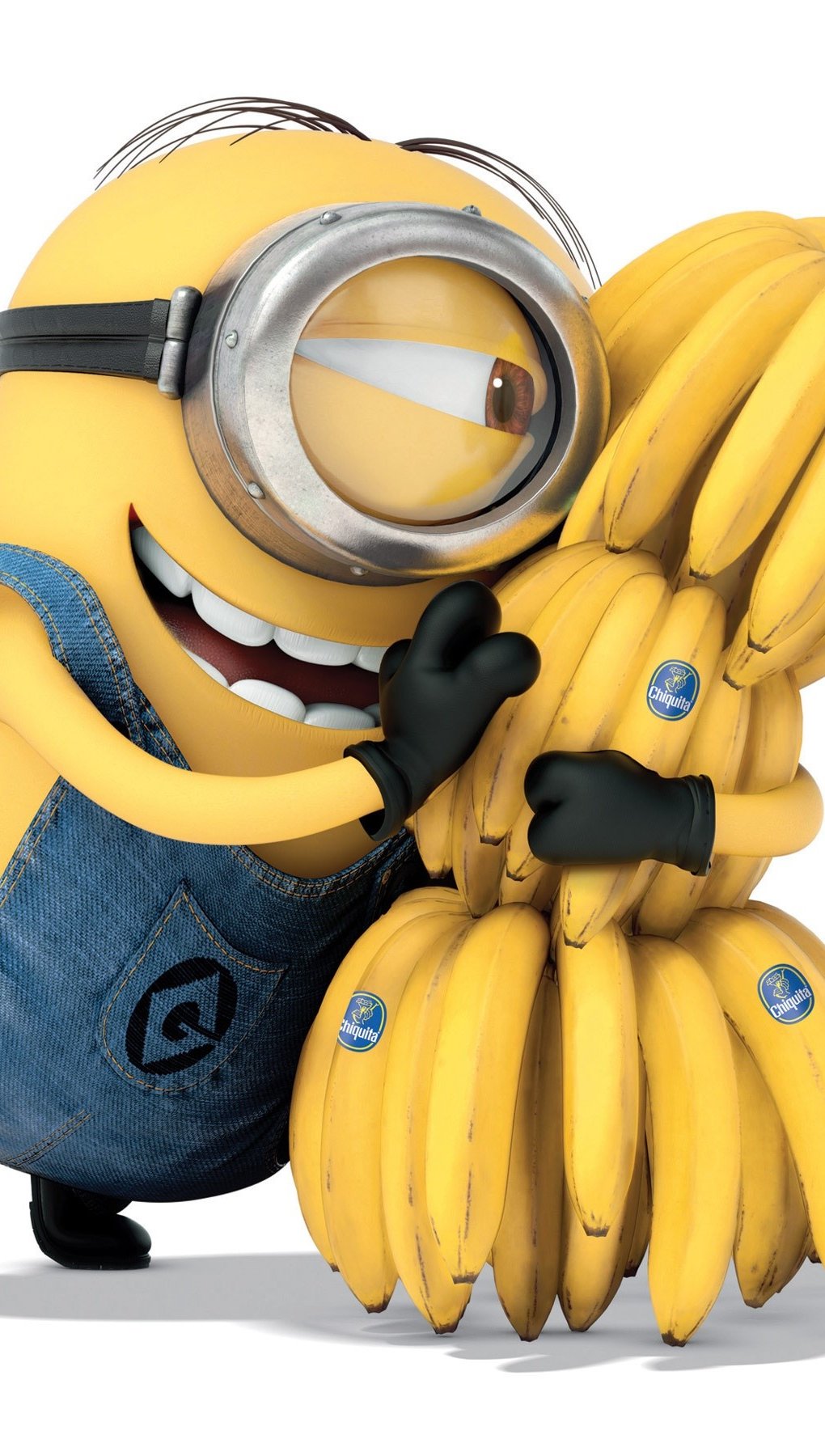 A minion with bananas Wallpaper ID:461