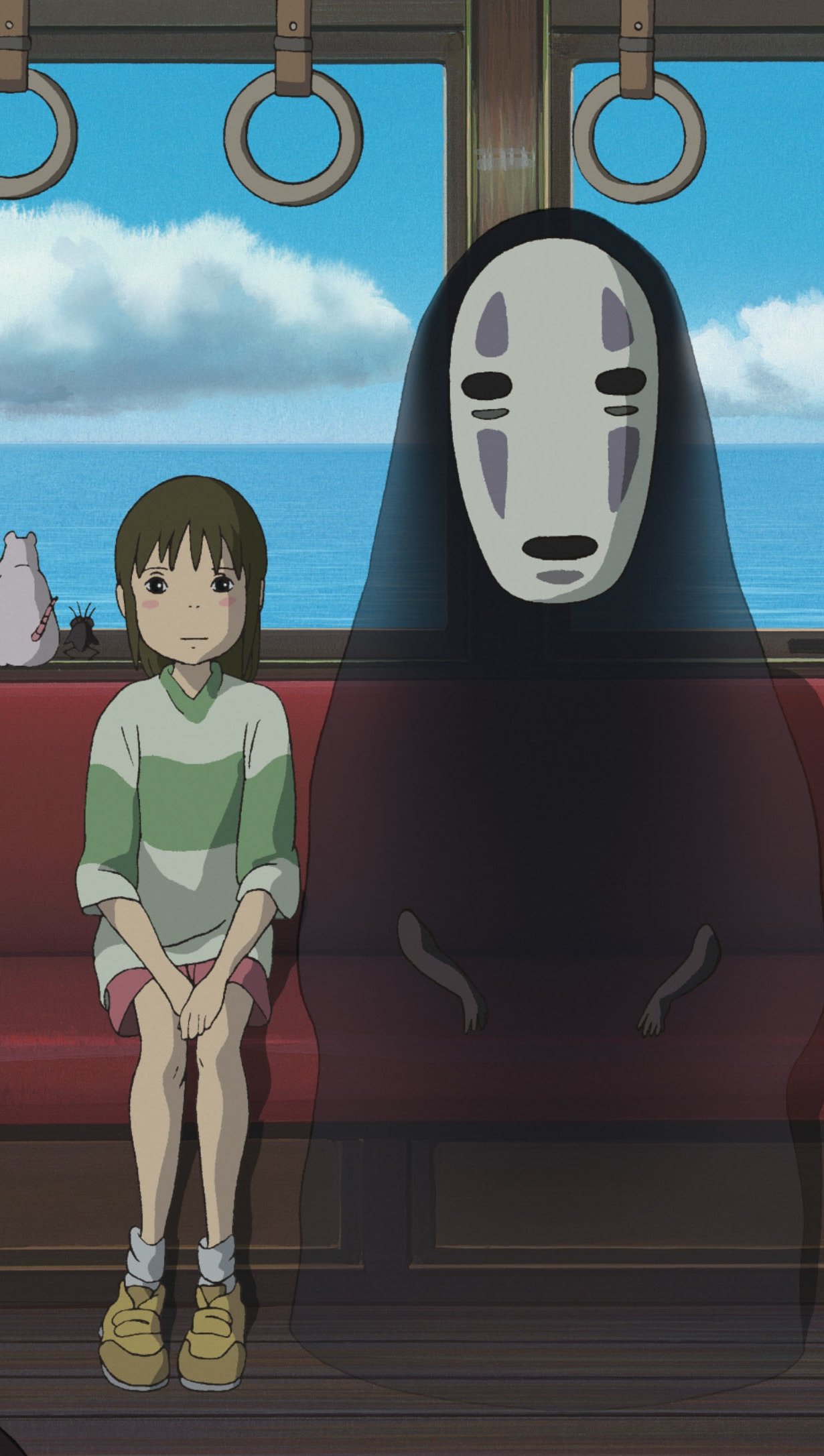Kaonashi (No-Face) from Spirited Away Movie Anime Wallpaper ID:5034