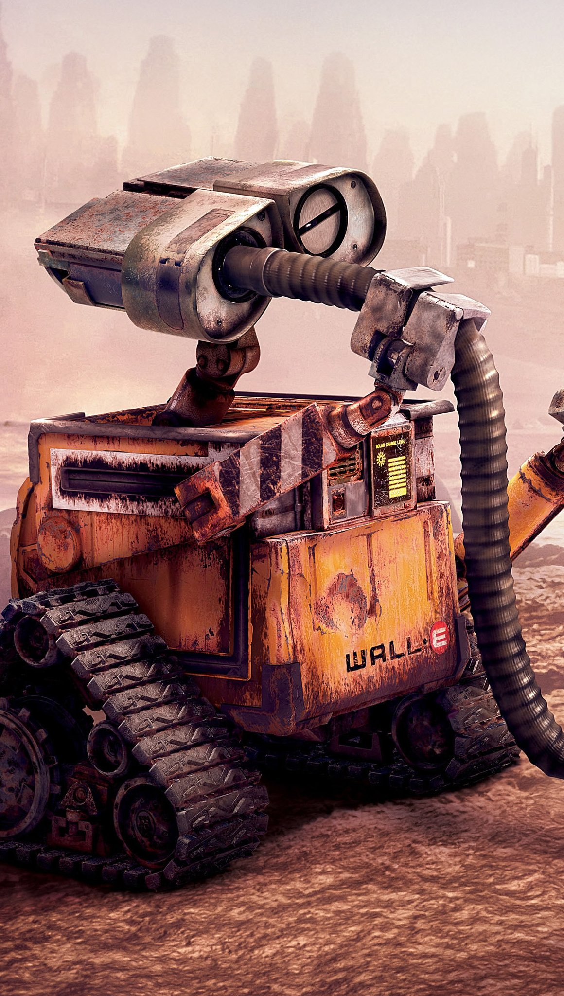 Wall-e with vacum cleaner Wallpaper ID:6613
