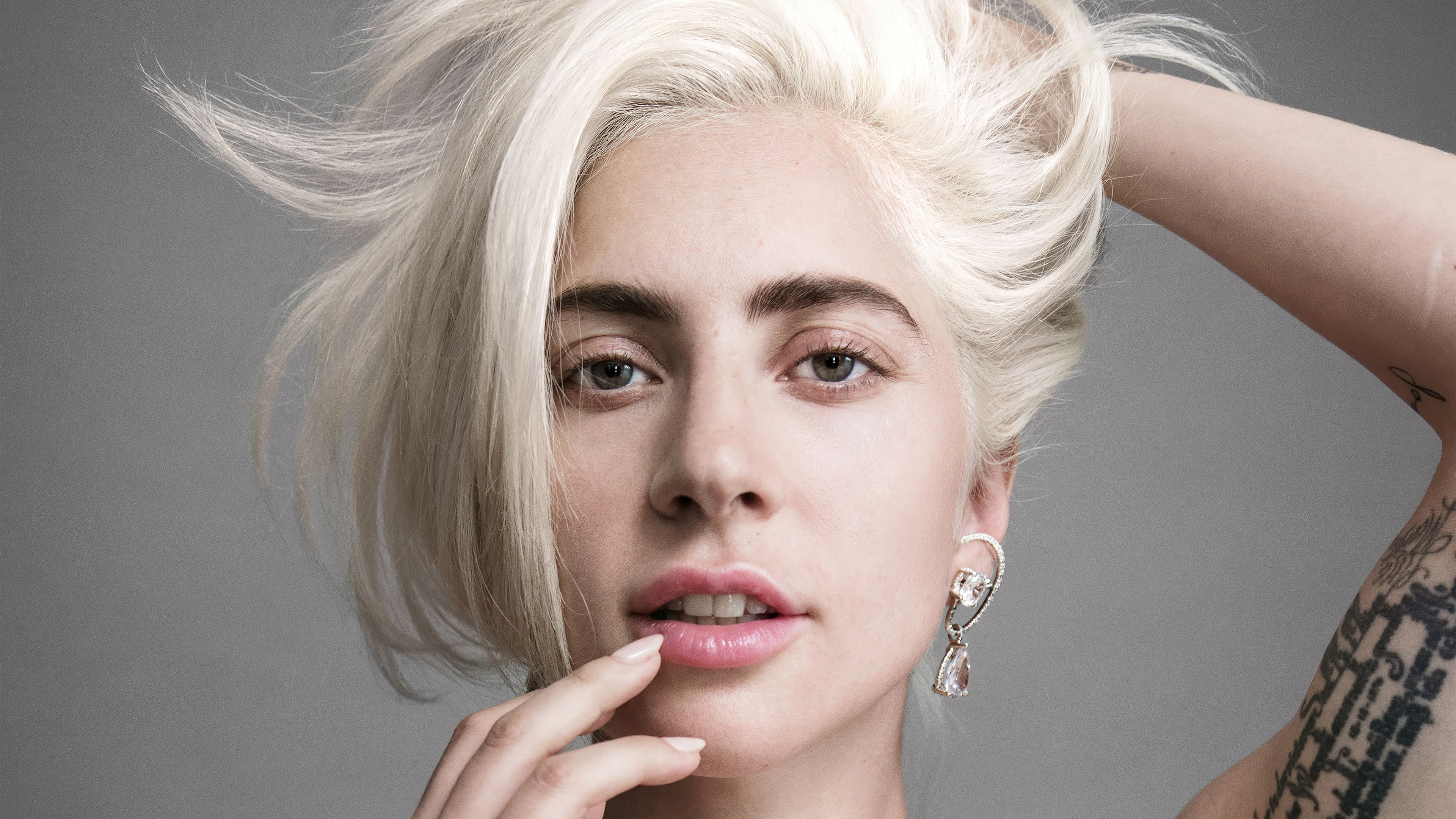 Lady Gaga without makeup 2021 Wallpaper 4k Ultra HD ID:7149