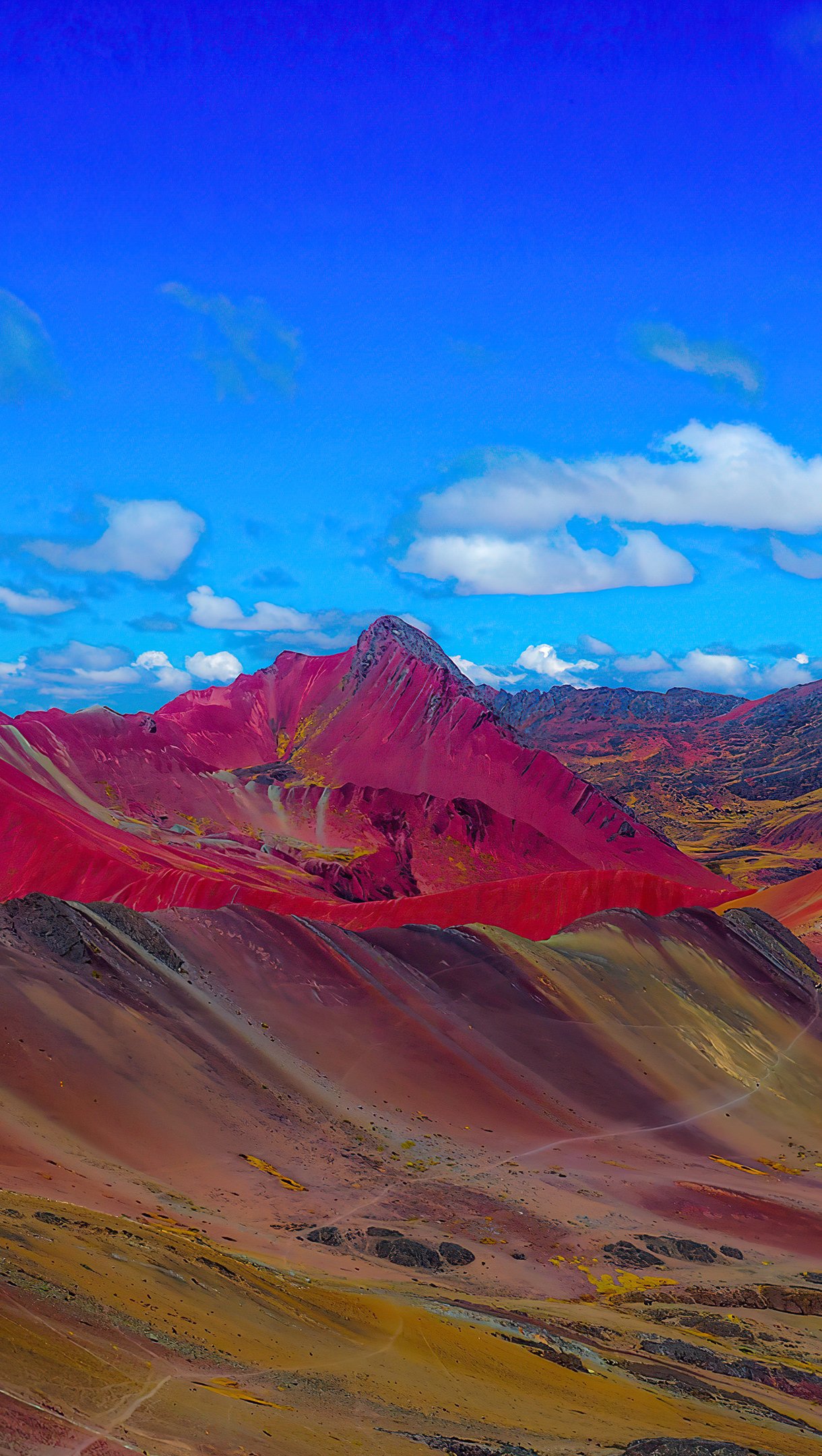 Rainbow mountains in Peru Wallpaper 4k Ultra HD ID:7493