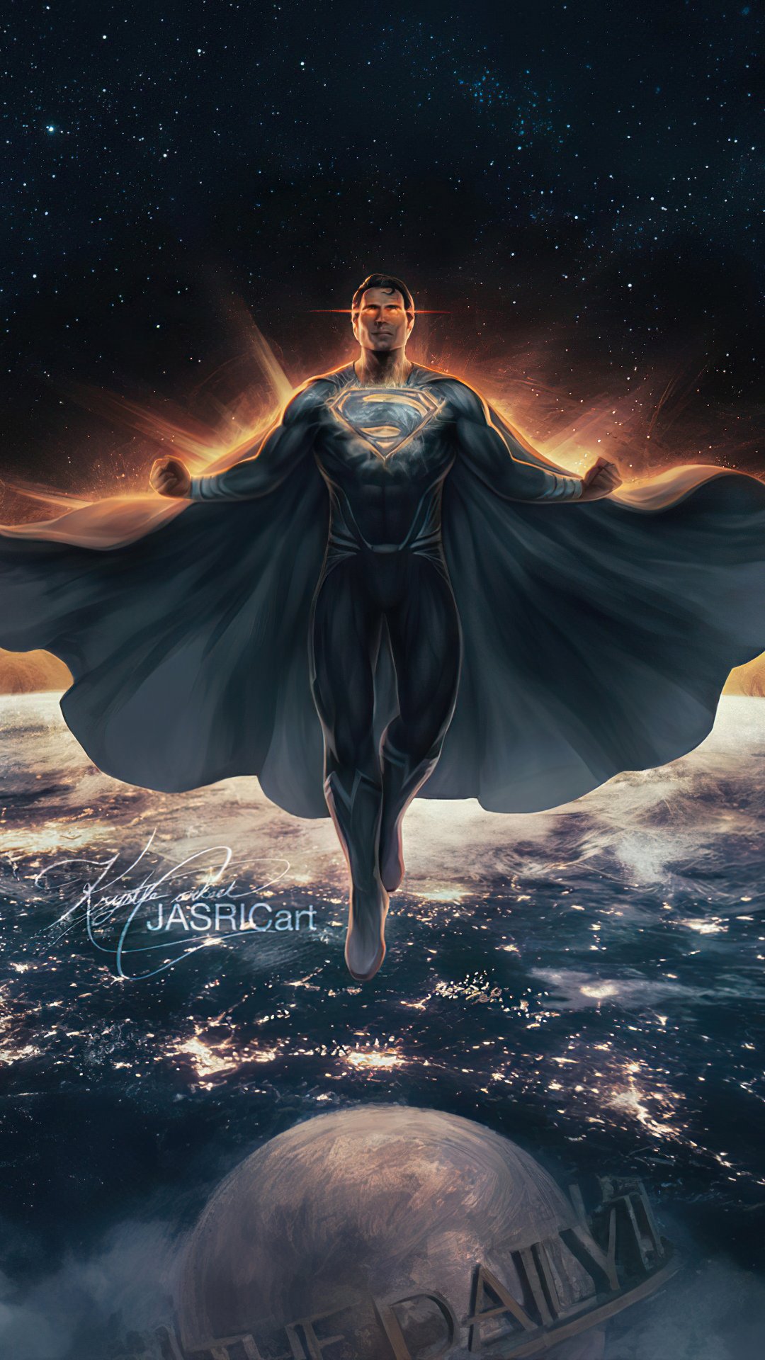 Superman black suit Justice League Zack Snyder Wallpaper 4k Ultra HD ID:7556