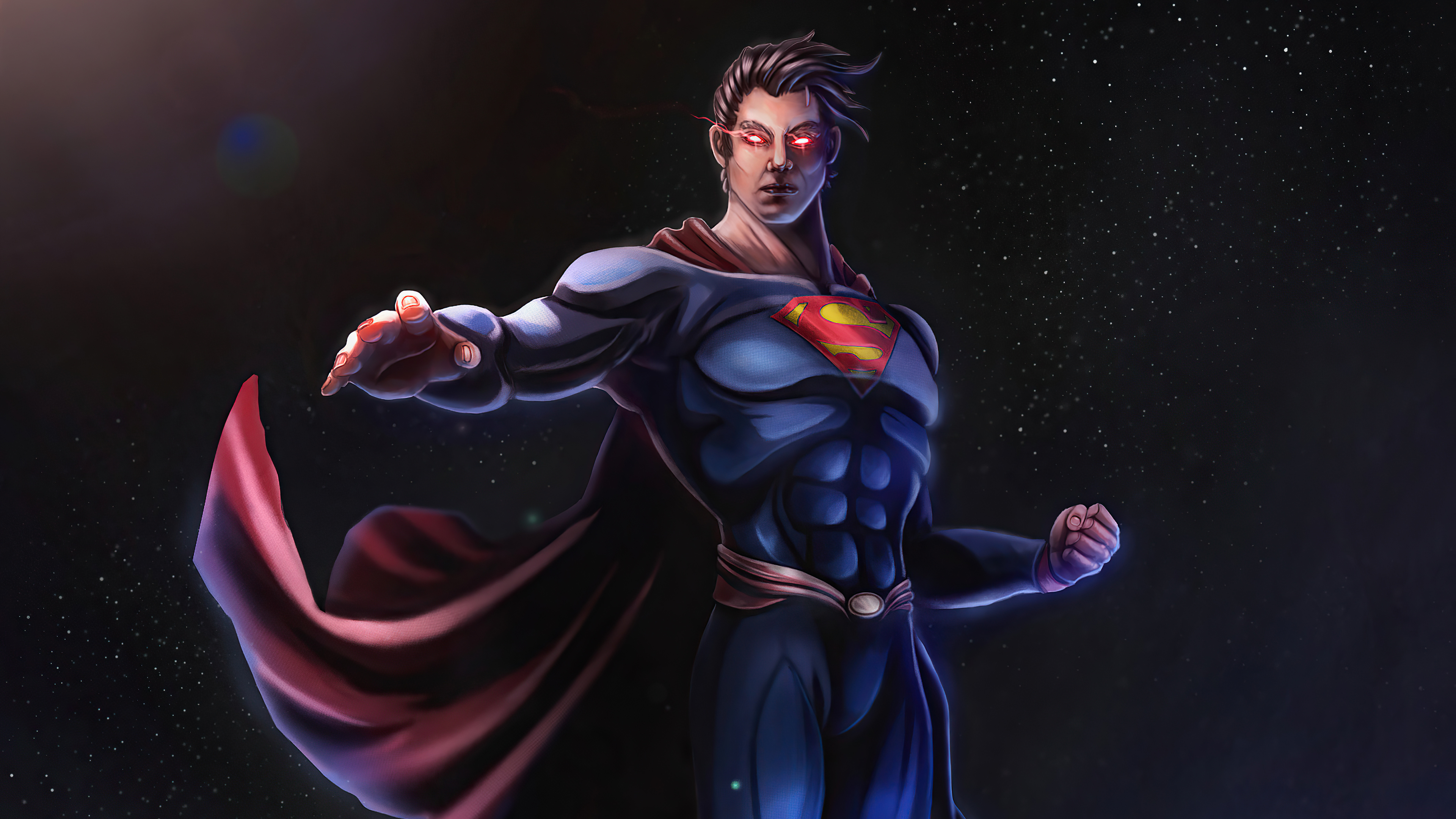 Superman Man of steel Comic Art Wallpaper 4k Ultra HD ID:8478