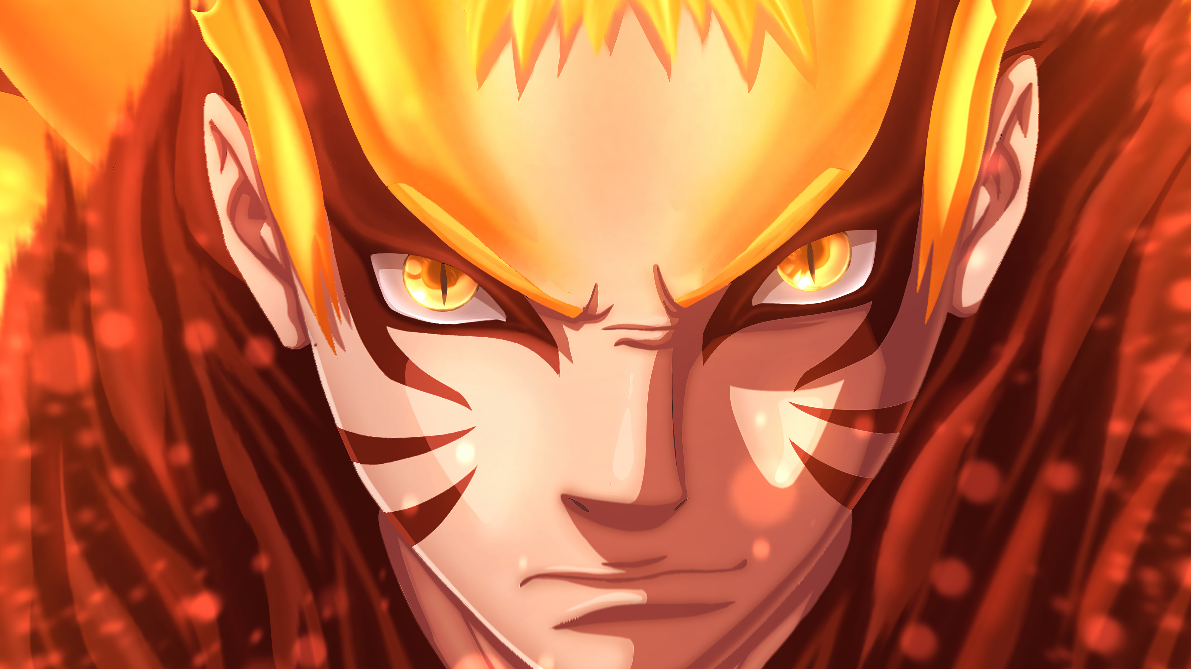 Naruto Uzumaki Baryon Mode Anime Wallpaper 4k Ultra HD ID:8736