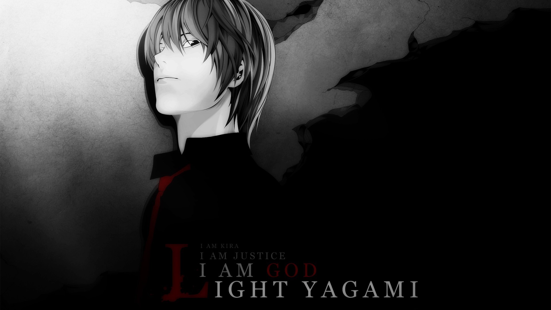 Light Yagami from Death Note Anime Wallpaper Full HD ID:9