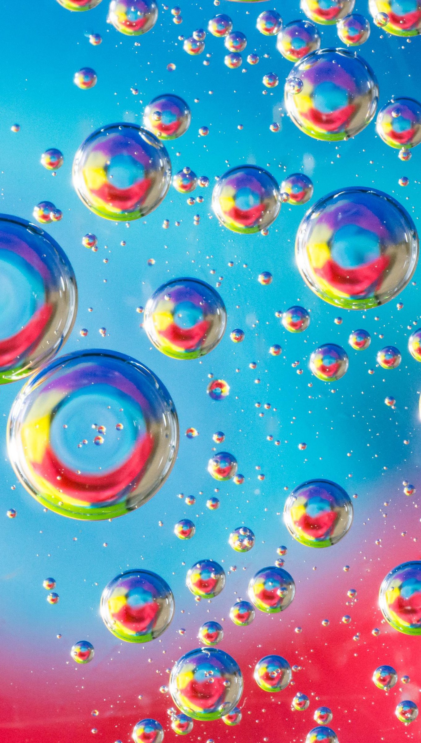 Colored Liquid Bubbles Wallpaper 4k Ultra HD ID:9802