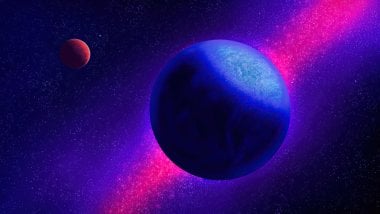 Planets in outer space Wallpaper