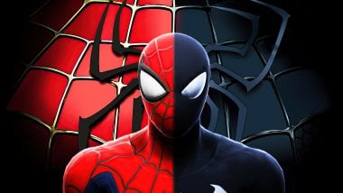 Spider Man Clásico y Simbionte Fondo de pantalla