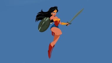 Wonder Woman Minimal Wallpaper