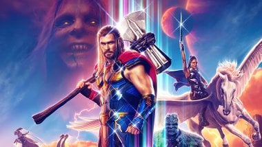 Thor Love and Thunder Poster de personaje Fondo de pantalla