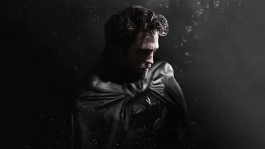 The Batman Robert Pattinson mask off Wallpaper