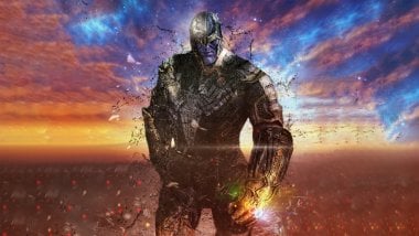 Thanos The last titan Wallpaper