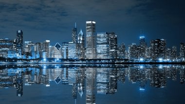 Luces de Chicago Fondo de pantalla