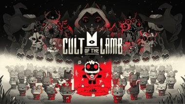 Cult of the Lamb Logo Fondo de pantalla