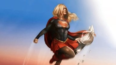 Elle Fanning como Supergirl Fondo de pantalla