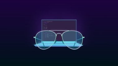 Programacion, computadora y lentes Fondo de pantalla