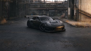 Porsche GT Warehouse Wallpaper