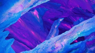 Abstract Ice Wallpaper